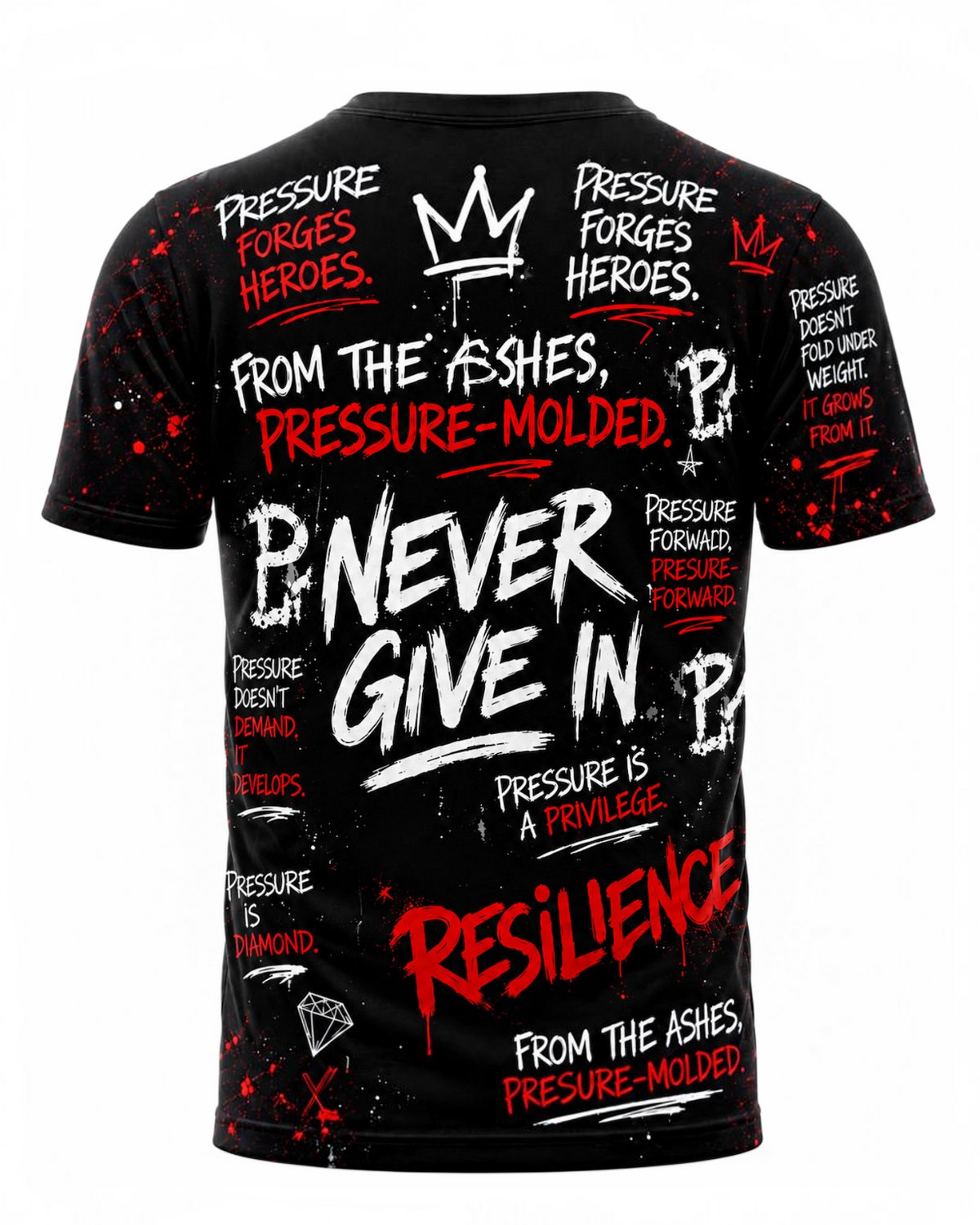 “Pressure Don’t Quit” Graphic Tee