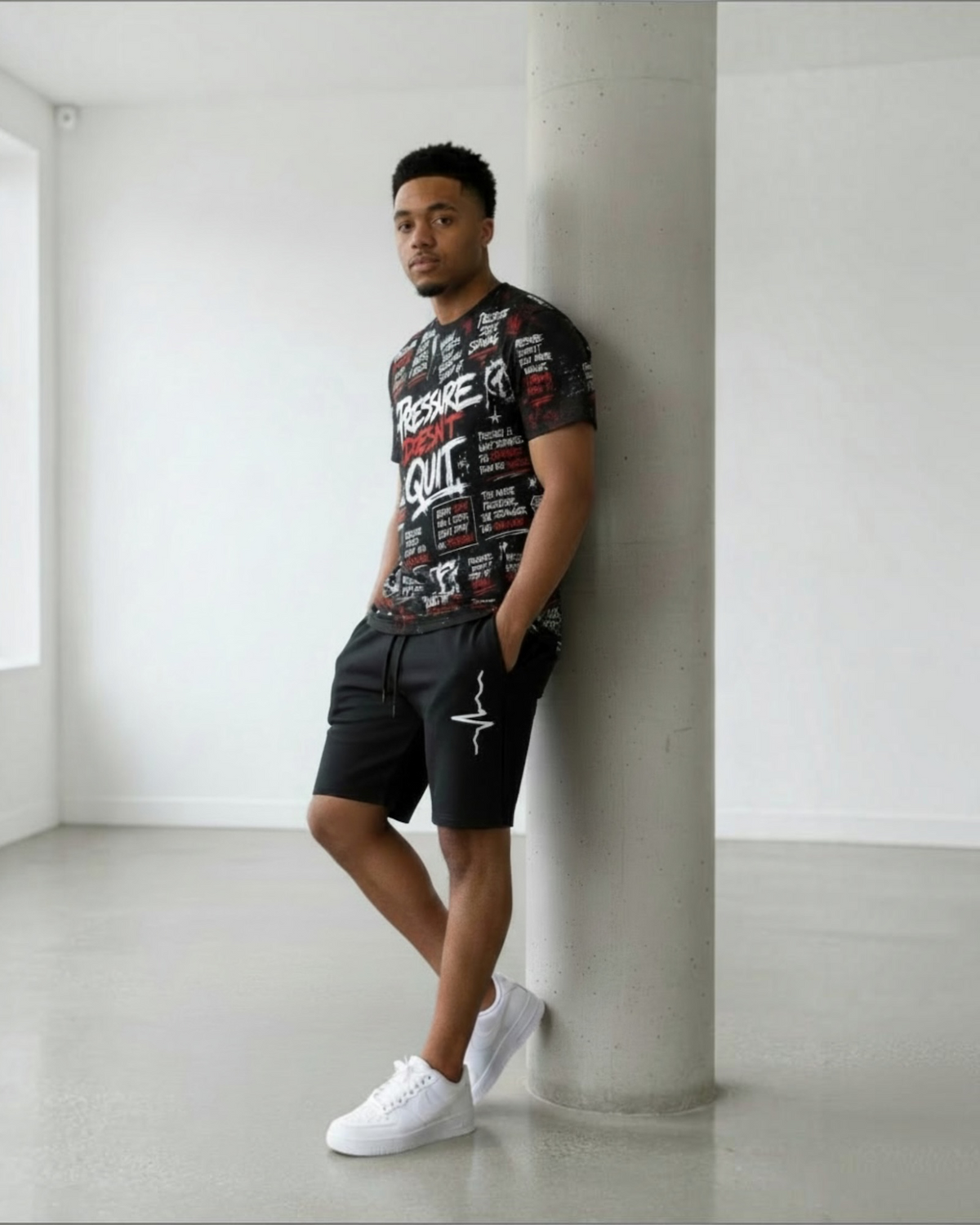 “Pressure Don’t Quit” Graphic Tee
