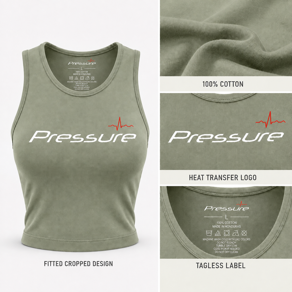 Women’s cropped tank top